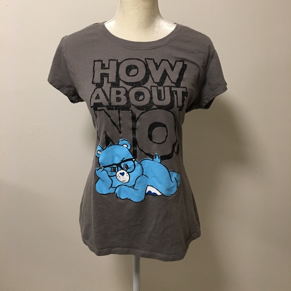 Care Bears, Grumpy Bear “How about NO” T-shirt